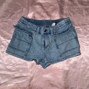 H&M Cargo Denim Shorts
